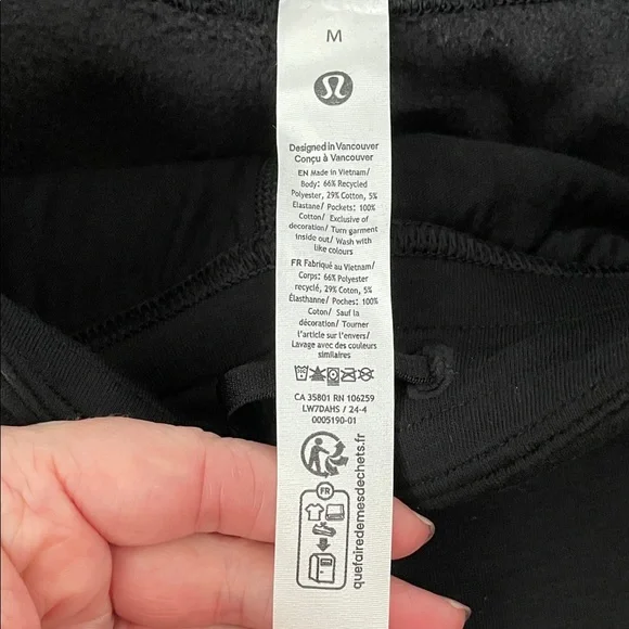 lululemon heavyweight fleece sweatshirts 5’ women’s medium - Picture 4 of 6